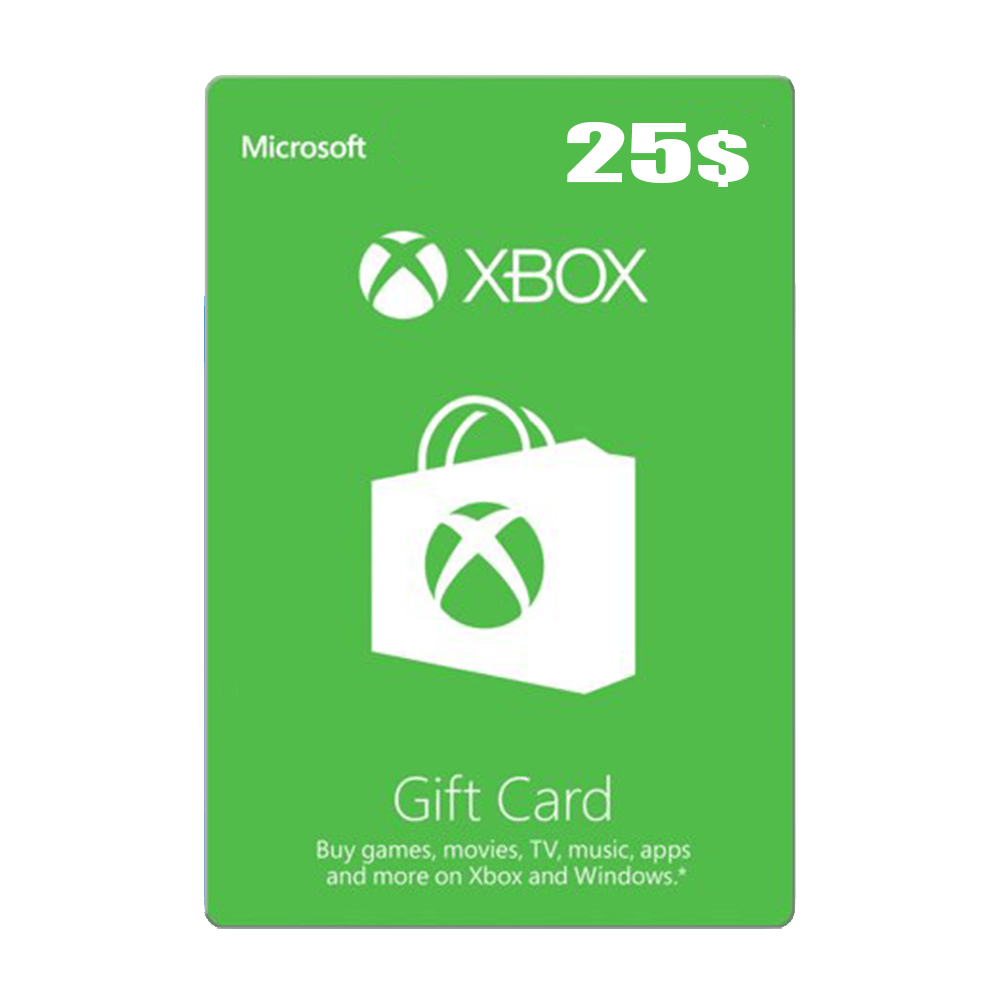 Xbox 25 USD Gift Card US Digital Code